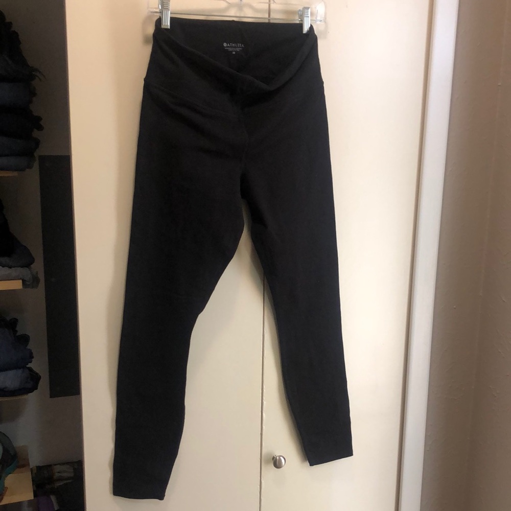 Athleta cotton leggings medium